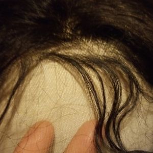 360 18"deep wave Lace front Wig 100% Human hair